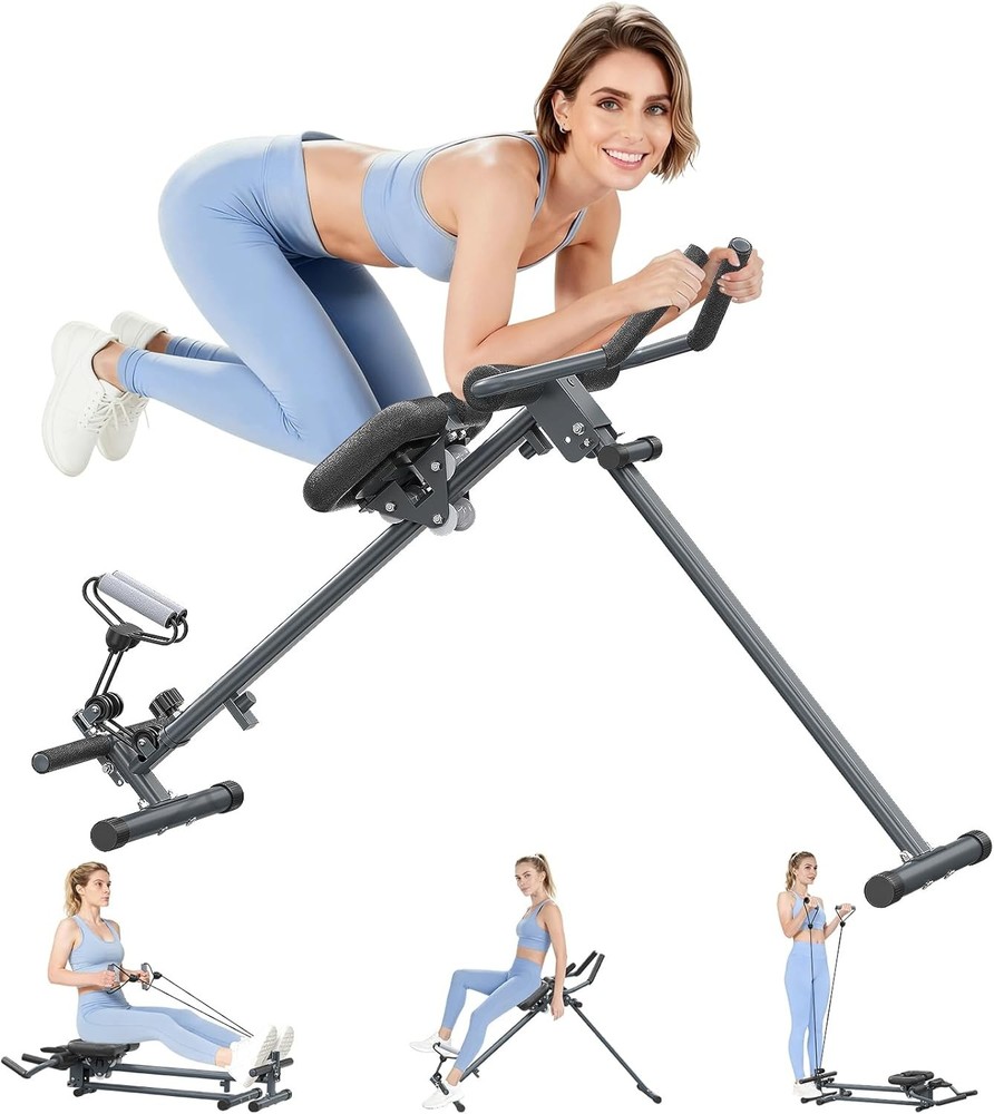 Foldable Rowing Machine Home Workout Equipment