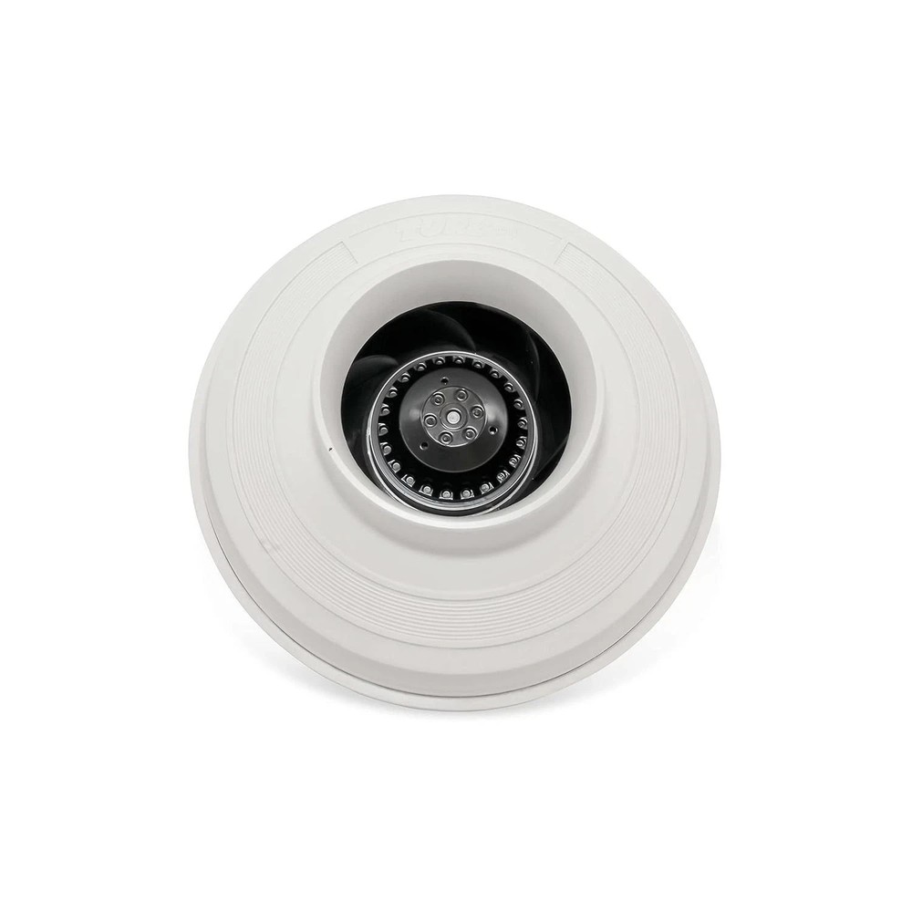 Radon Mitigation Inline Fan 322 CFM 6" Quiet Energy Efficient Waterproof