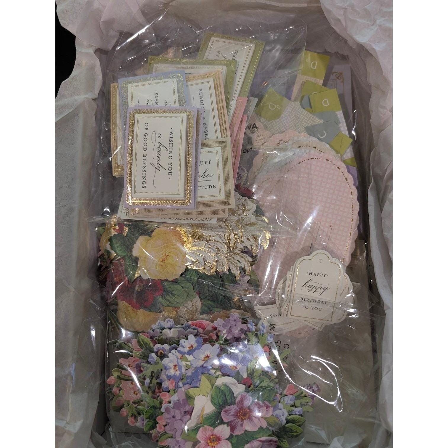 Anna Griffin BASKET Pop Up Card Making Kit for EASTER - 20 Cards HTF! (289-290)