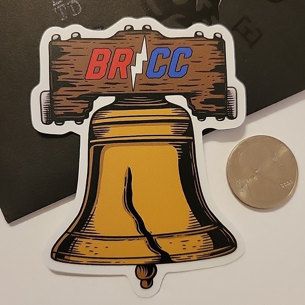 BRCC Sticker Liberty Squatch #89 Liberty Bell
