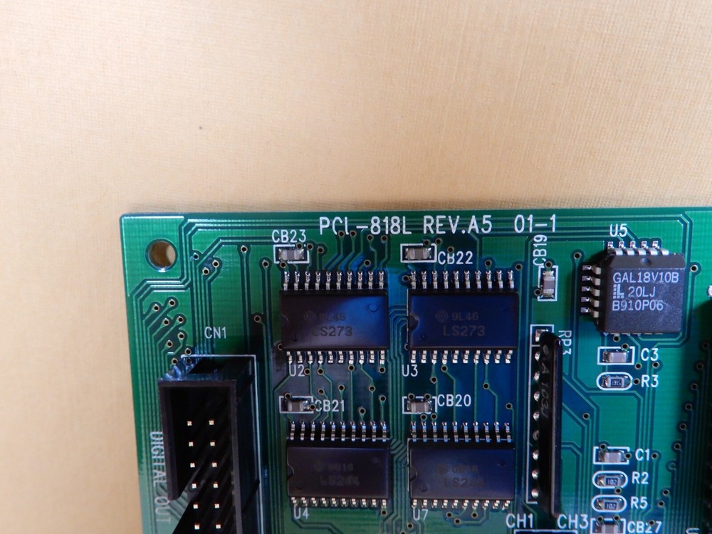 Advantech PCL-818L DAQ Card Good Physical Condition Untested AS IS