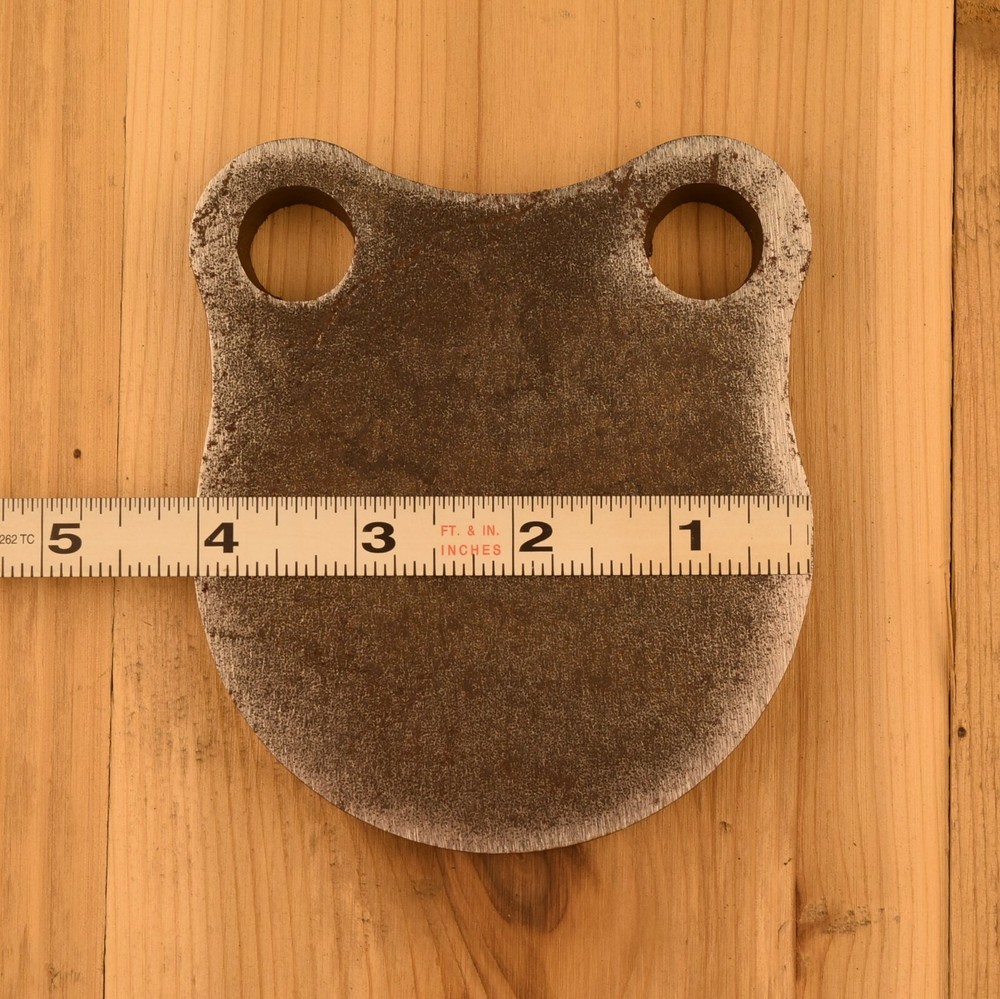 1/2" AR500 Shooting Target 4" Gong
