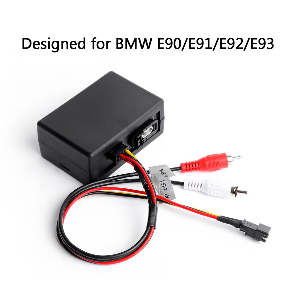 Optical Fiber Decoder Box For BMW E90-E93 Car Stereo Radio Optic input Logic 7 W