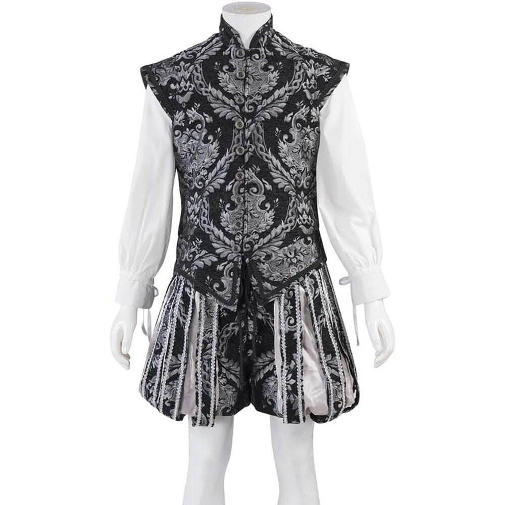 Renaissance Mens Costume Tudor Elizabethan Costume Halloween Medieval Costome