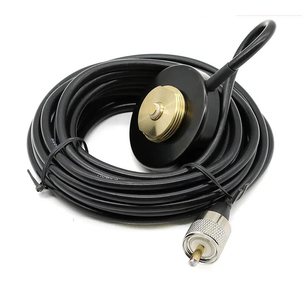 Practical Antenna Base NMO Magnet Mini 1 Pc 5M Cable Antenna Mounting Base