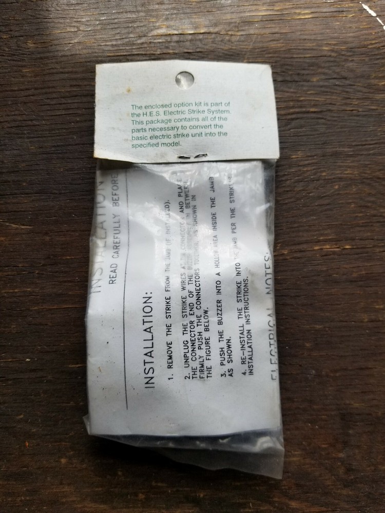 Hanchett Entry Systems Plug In Buzzer Jamb Mounted Model 2006