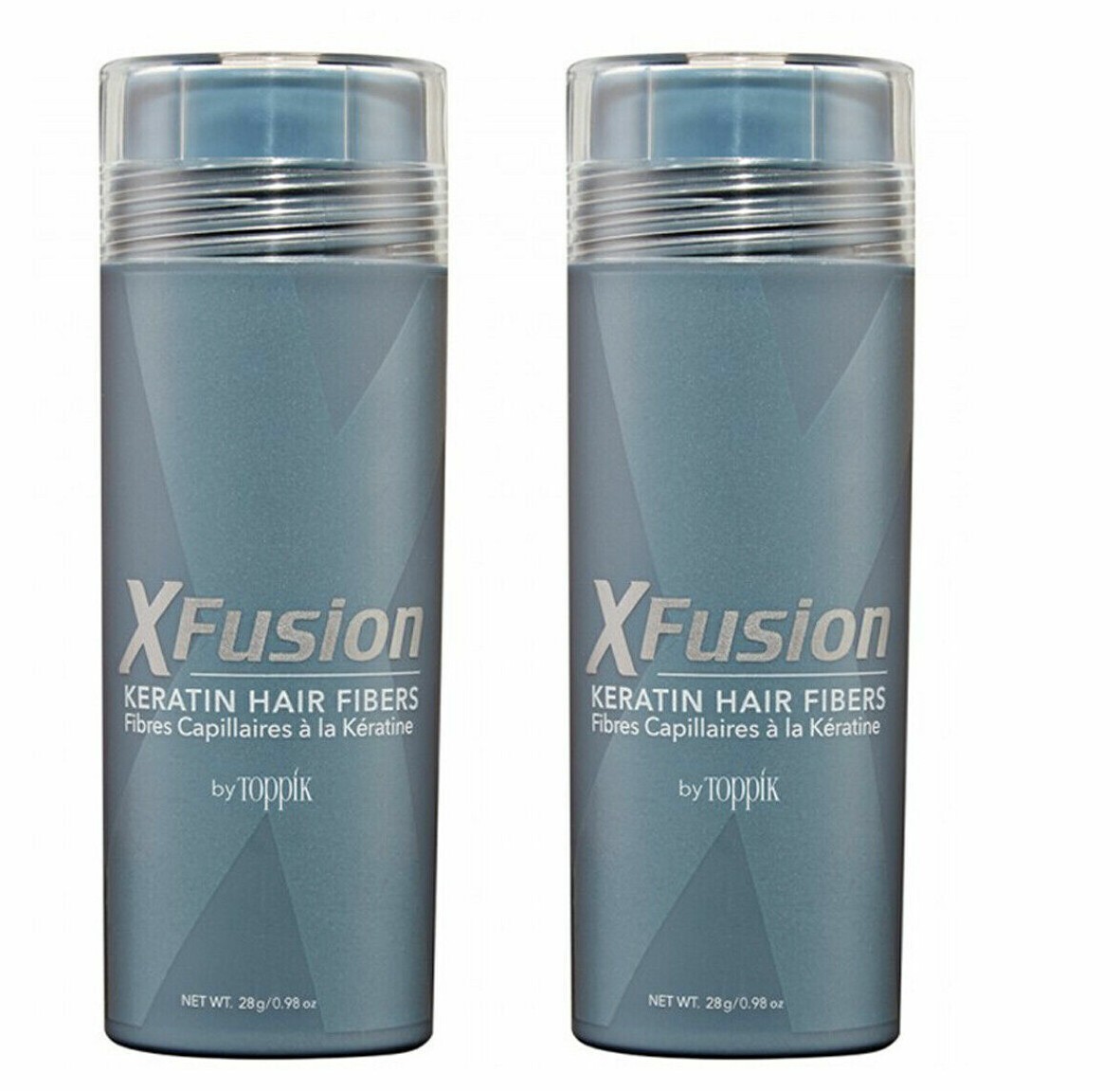 XFusion Keratin Black Dark Brown Medium Brown Hair Fiber Fiber 28g Fast Shippi