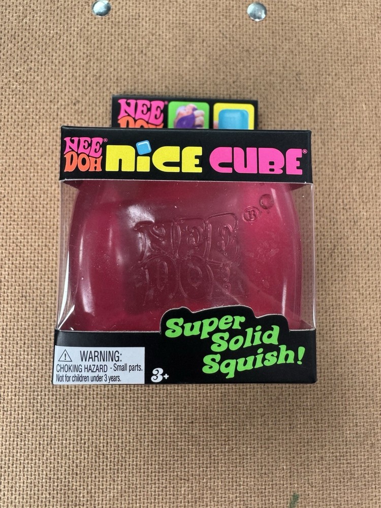 Brand NEW, sealed! NeeDoh Nice Cube Pink