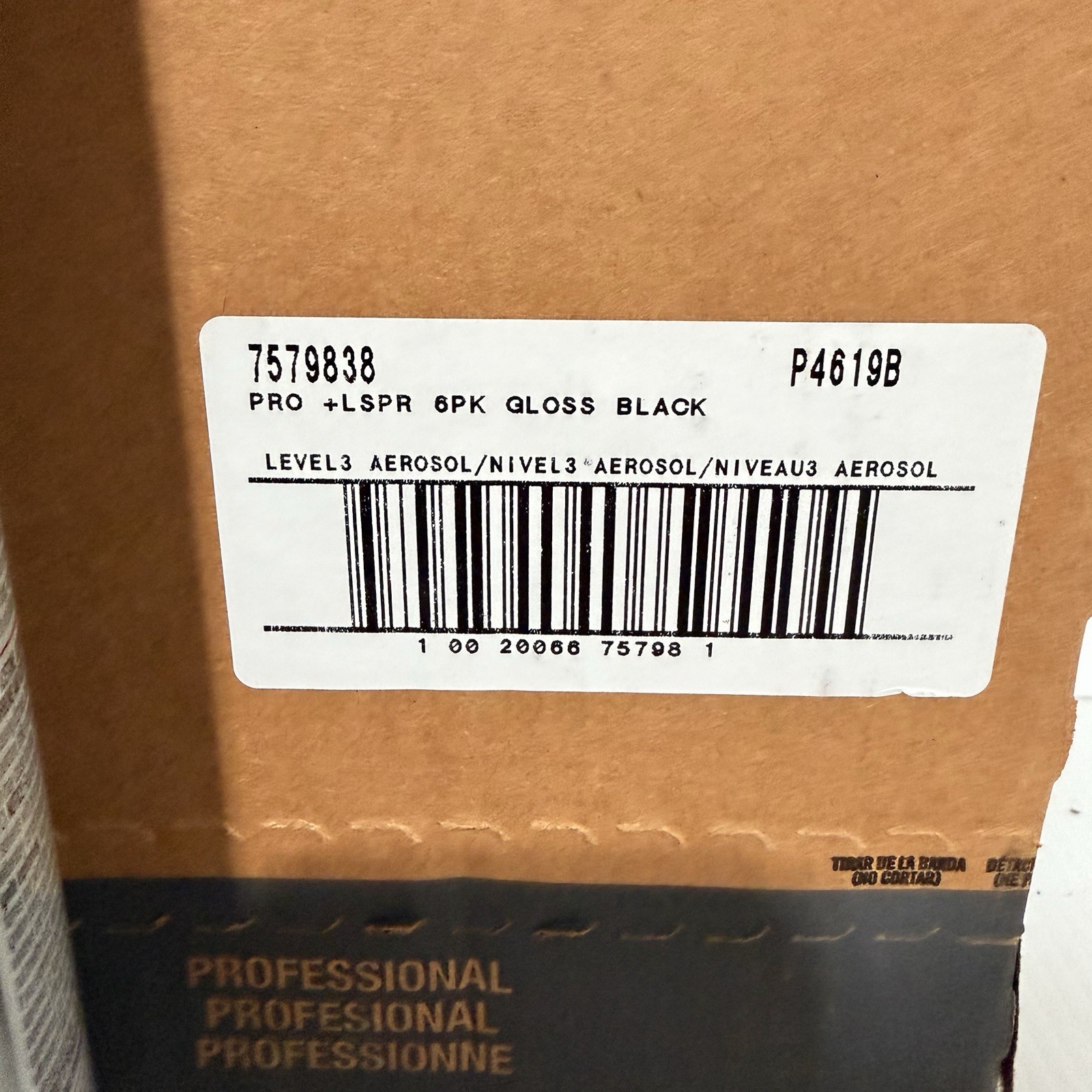 Rust-Oleum 7579838-6PK Professional High Performance Enamel Spray Paint, 15 Oz,