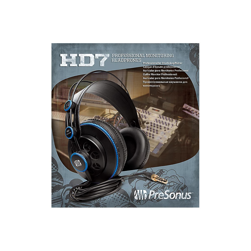PreSonus HD7 Semi-Closed Back Studio Headphones