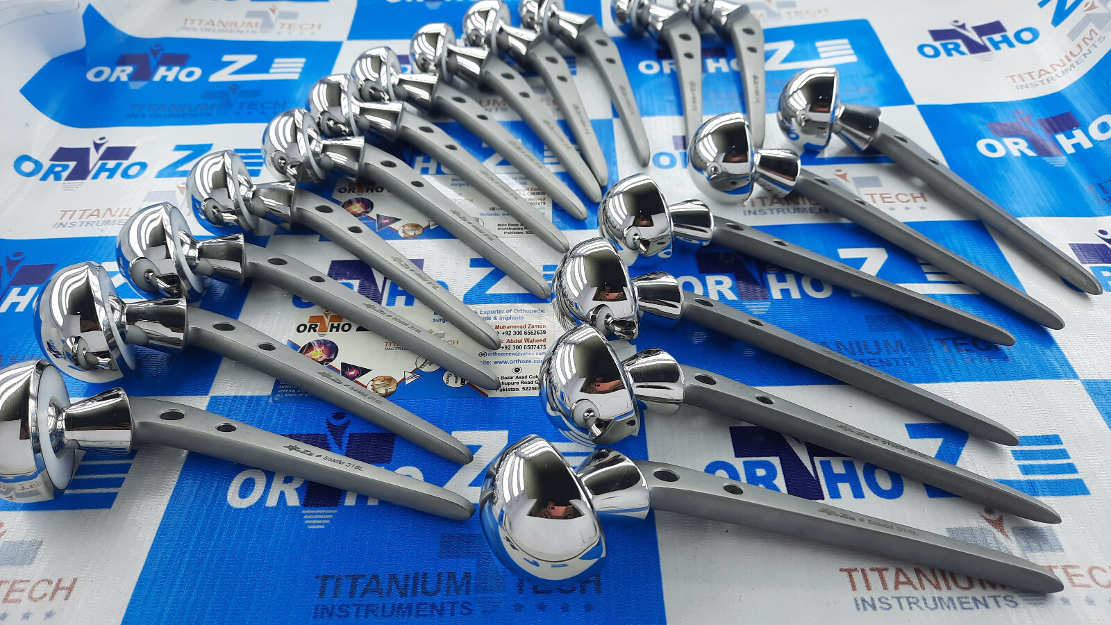 Hip Prosthesis Bipolar Orthopedic instruments (38mm to 55mm)