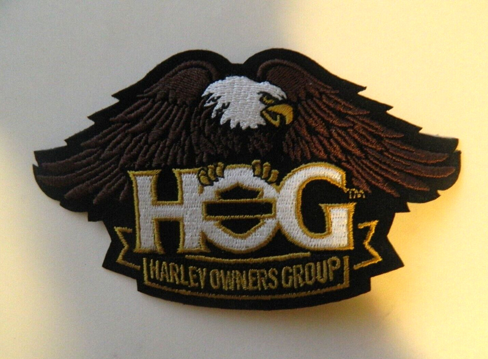 Harley Davidson Owners Group HOG Patch, Pin and coin set. BB4