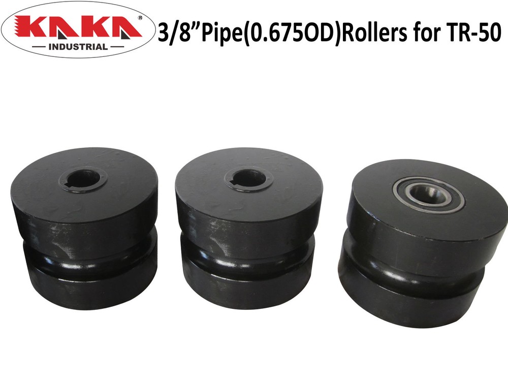 TR50 Round Pipe Rollers Dies,3/8” Pipe (0.675”OD)
