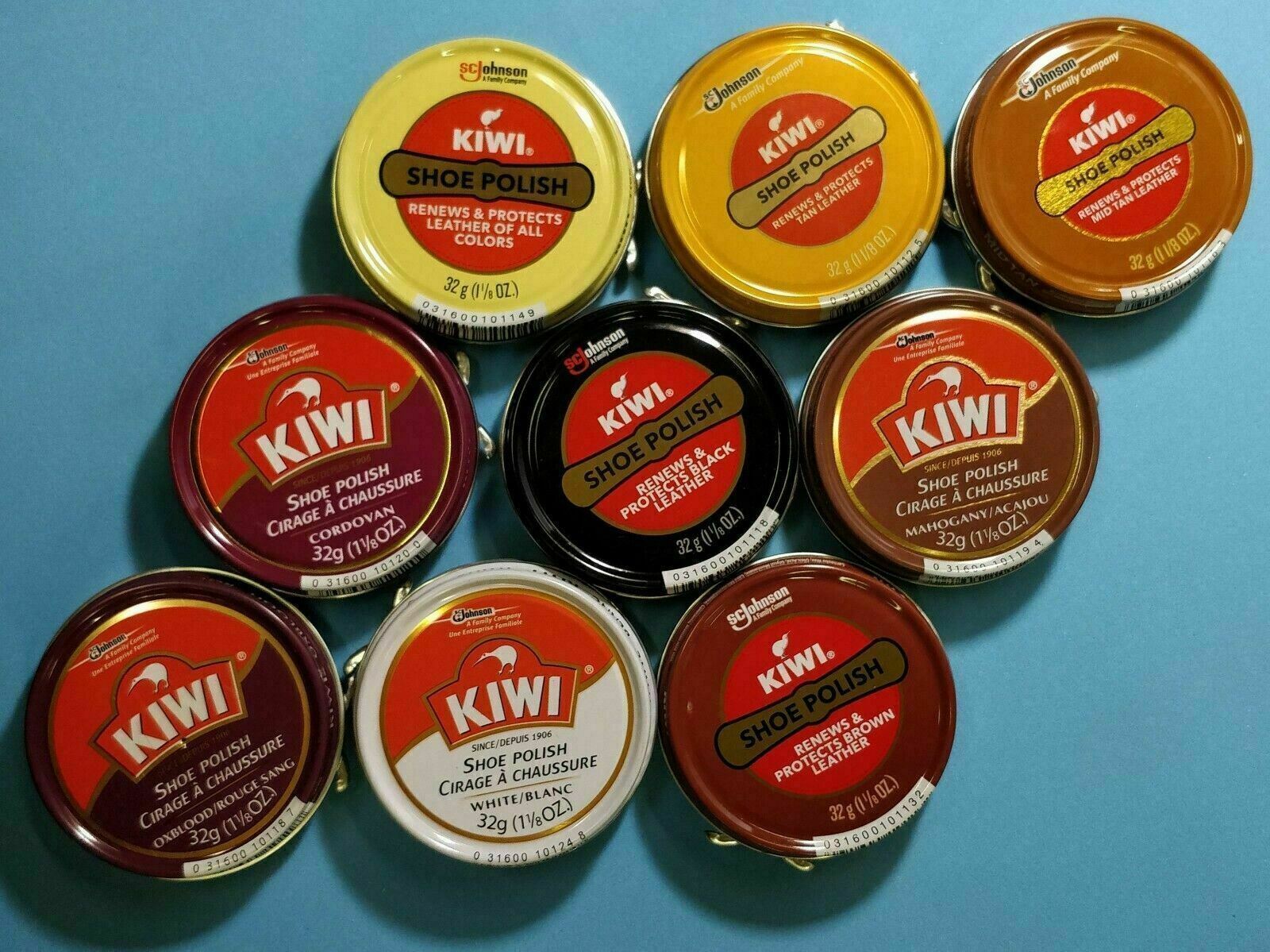 Kiwi Shoe Polish-Boot Polish 1 1/8 oz. can Assorted Colors Available PIC-A COLOR