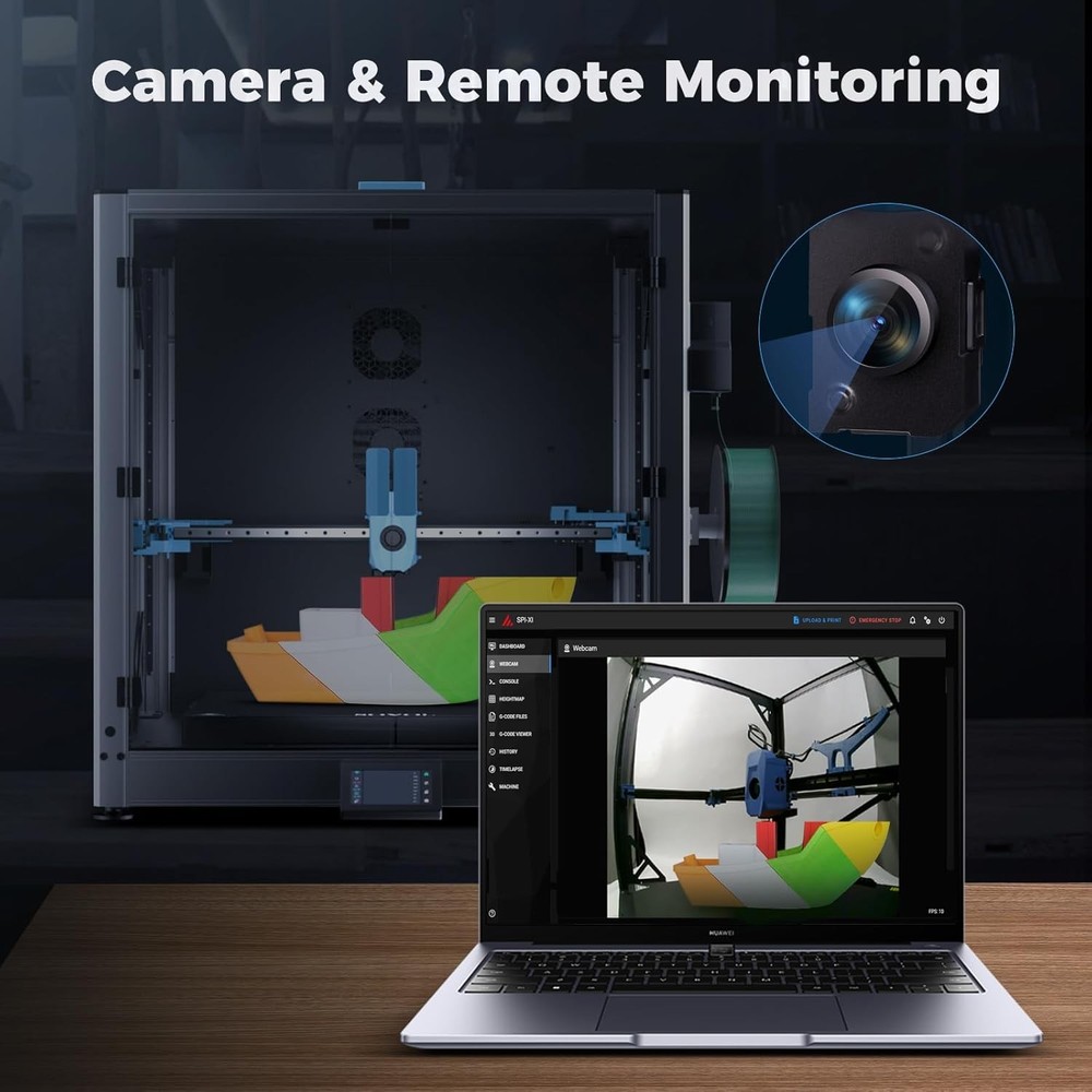 Sovol SV08 MAX 3D Printer Eddy Current Sensor Leveling XYZ Full Linear Rails US