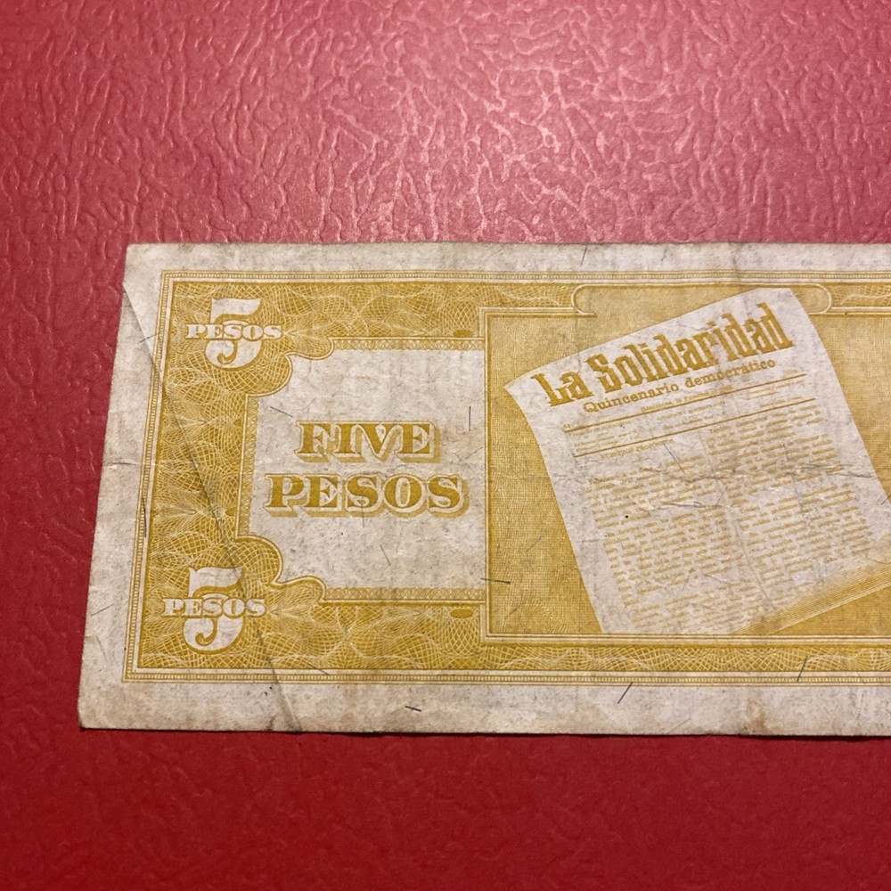 Philippines- 5 Pesos-1949