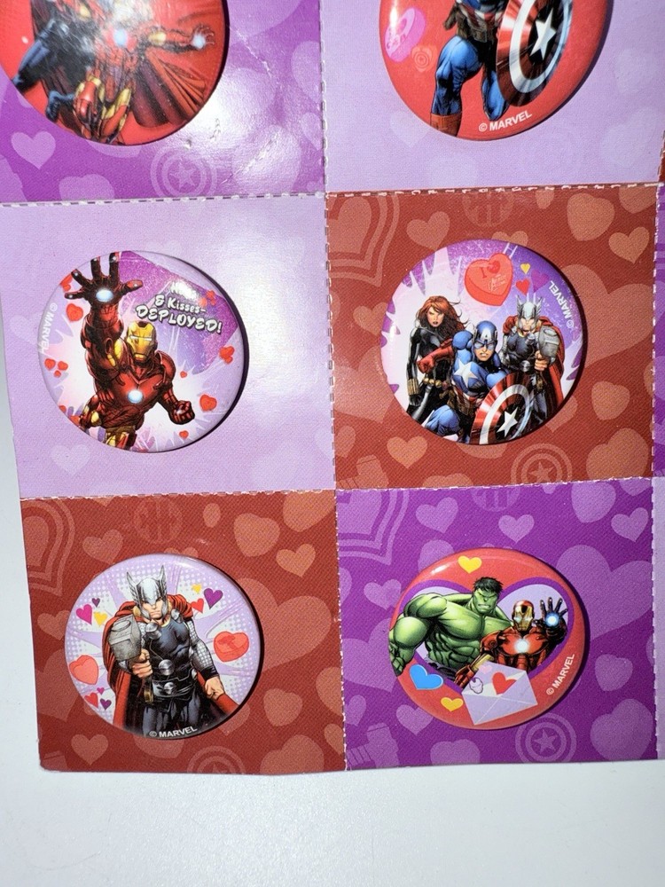 Avengers Mini Buttons 12 pk set