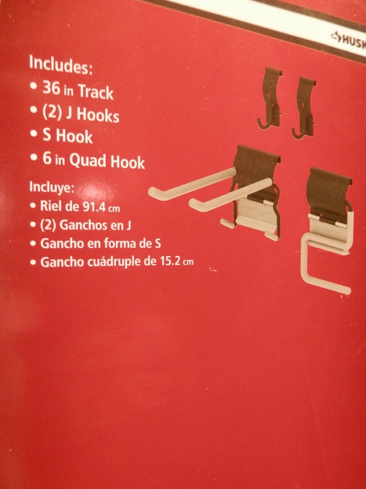 Garage Wall Track Starter Kit(5-Piece)
