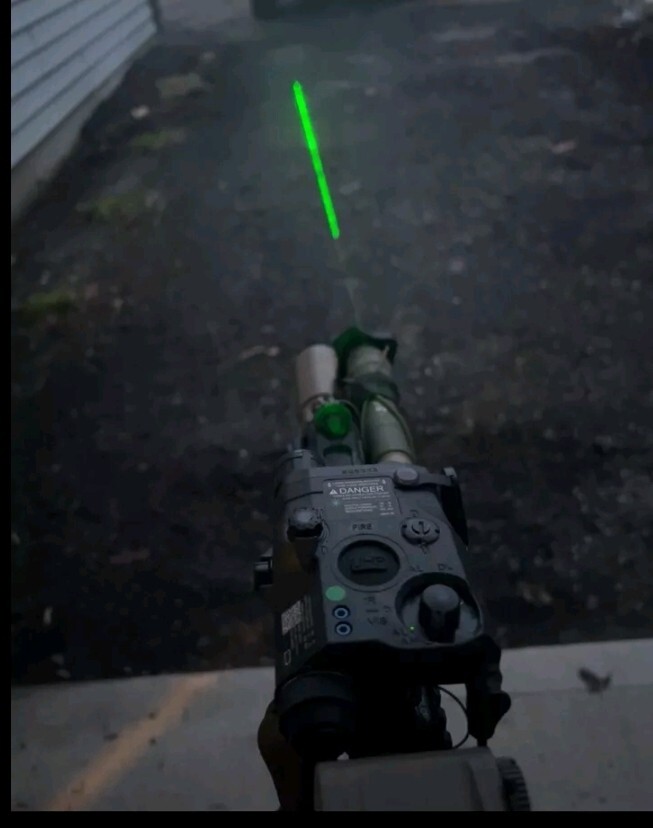 Somogear Peq 15 - Potted, Zeroable, Green Vis/IR Laser + Flashlight Newest Model