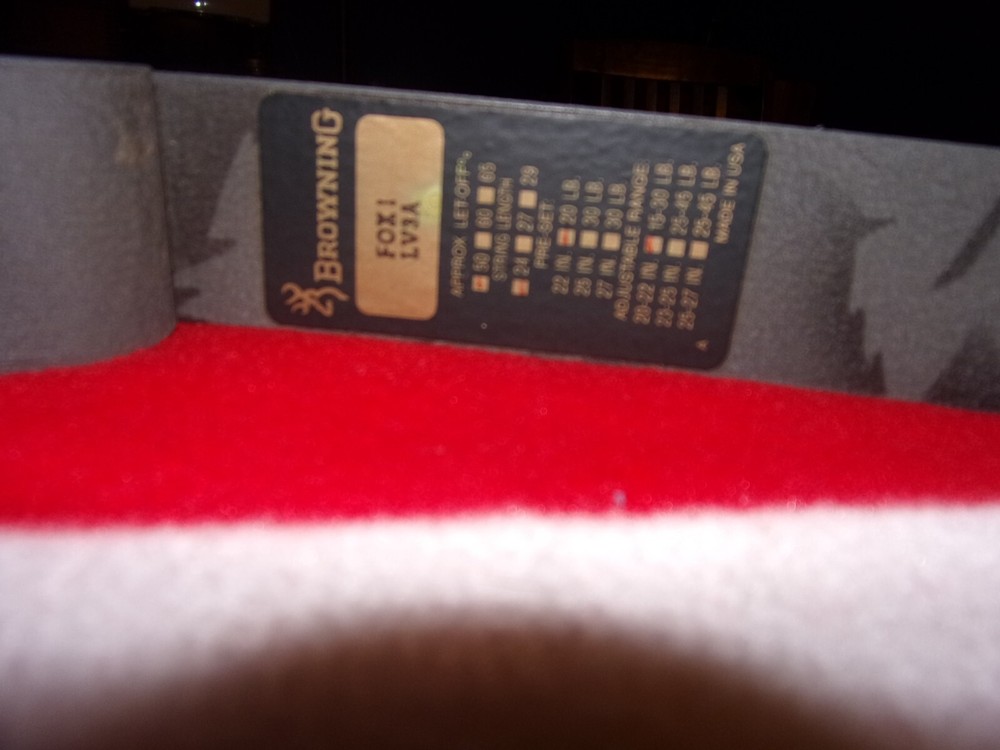 Browning Fox 1 Youth Compound Bow