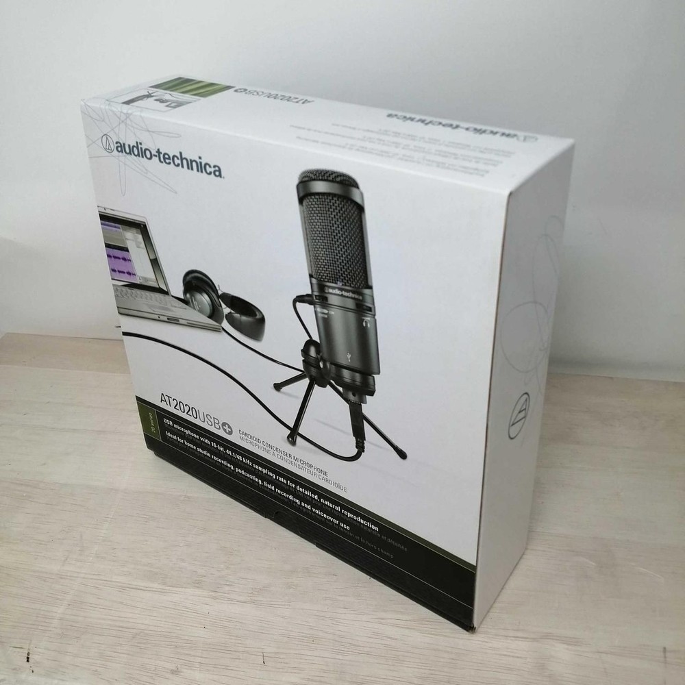 AUDIO-TECHNICA USB Condenser Microphone AT2020USB+ Used