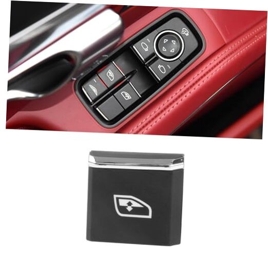 Compatible with Porsche Window Switch Button, Driver Side Power Window No.1