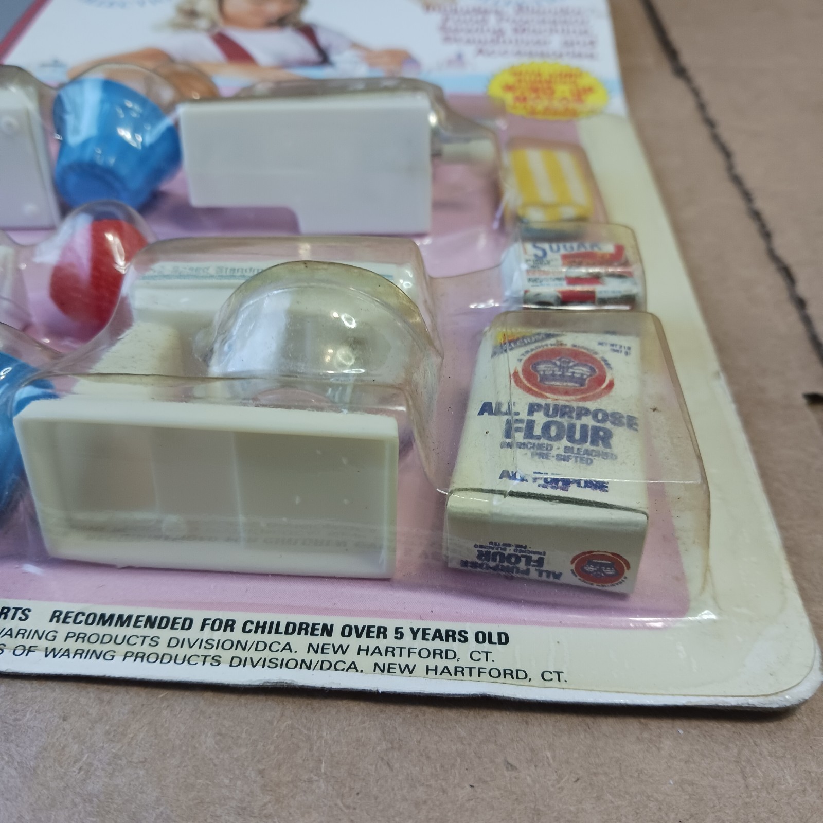 Vintage 1988 NOS Imperial Toy Corp. Mini Wind-Up Home Appliances Collection 6839