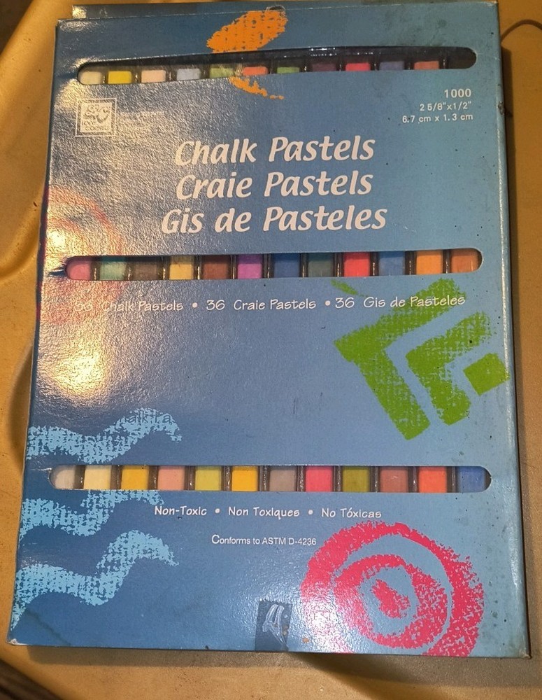 Vintage Pastels Chalk,  NIB