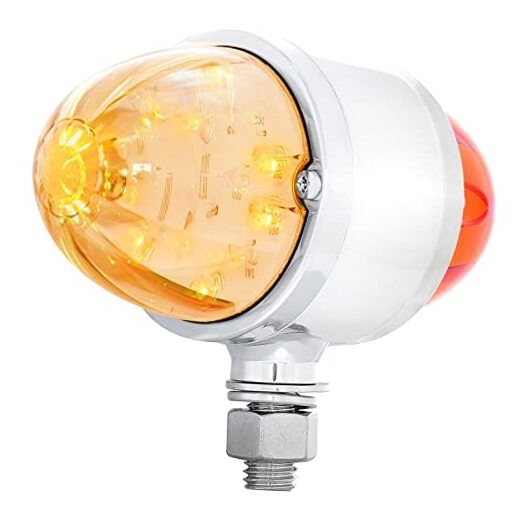 39799 Marker Light, Double Face, LED, Assembly, Dual Function, 17 LED, Clear
