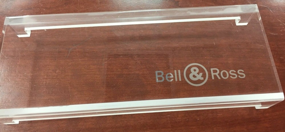 DECORATIVE ACRYLIC WATCH DISPLAY BASE BELL & ROSS