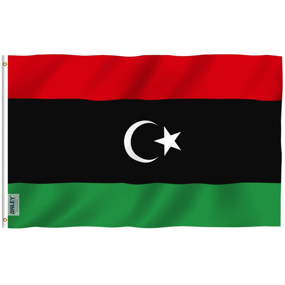 Anley Fly Breeze 3x5 Ft Libya Flag - Libyan Flags Polyester