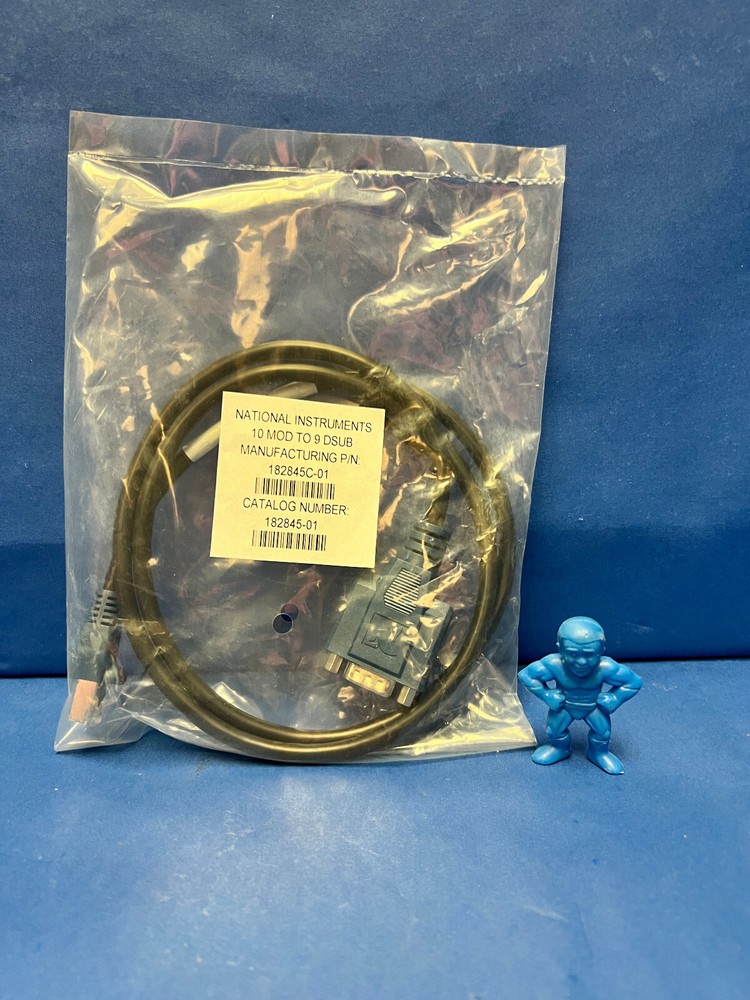 National Instruments 182845C-01 10 MOD to 9 DSUB Adapter Cable