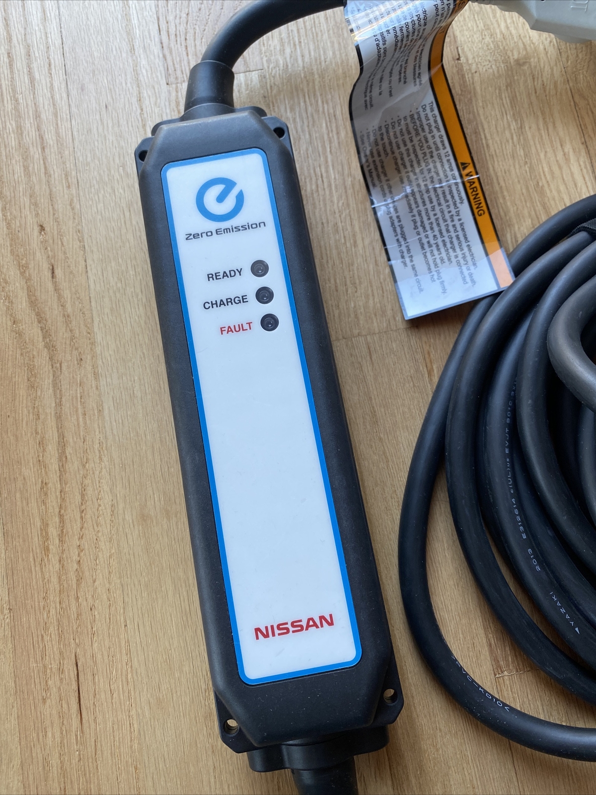 Nissan Leaf OEM EV Charger Cable 2018 2019 2020 2021 2022 2023 Charging Original