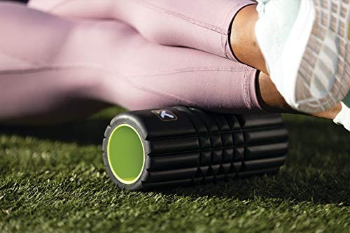 Performance Therapy Grid Travel Foam Roller for Exercise, Deep Tissue Massage