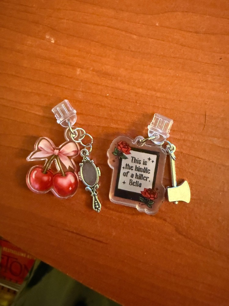 E-Reader Dust Plug Charms