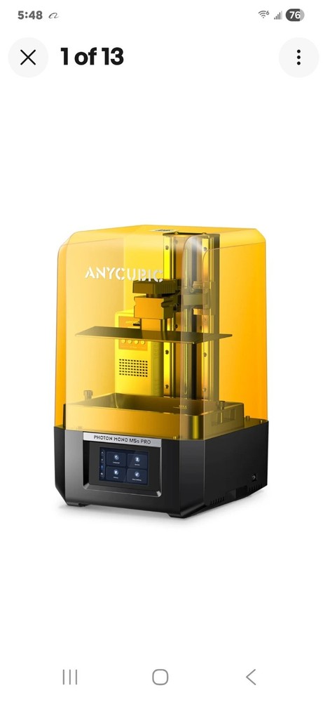 Anycubic Photon Mono M5s Resin Printer