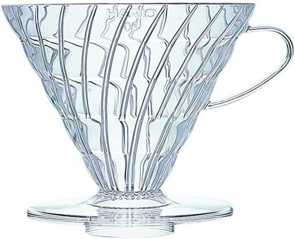 , V60 Plastic Coffee Dripper Size 03 Clear