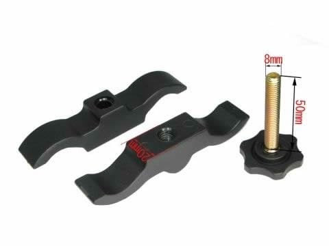 Calitte Quick Release Mount Adjustable for Hunting LED Lights 2 PACK