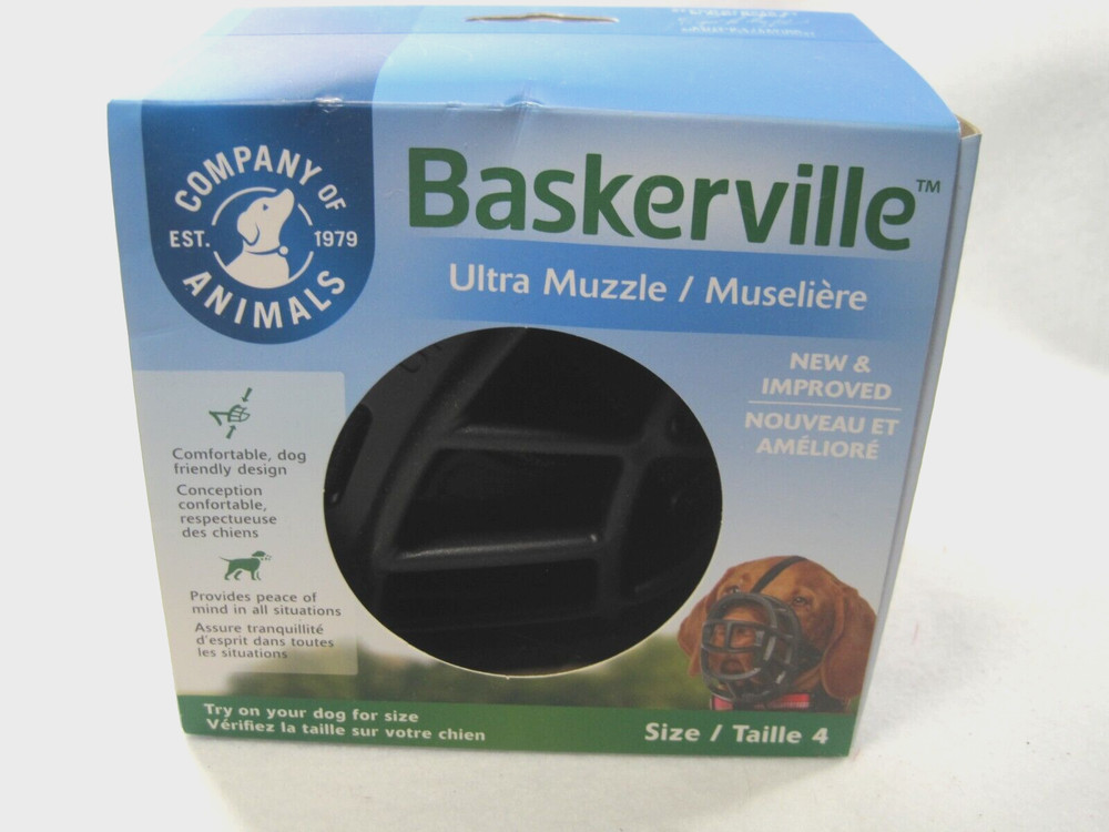NEW Baskerville Rubber Muzzle