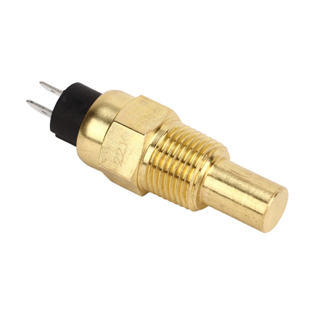 Water Temperature Sensor 3/8NPT Overheating Alarm Engine Coolant Temp Transducer