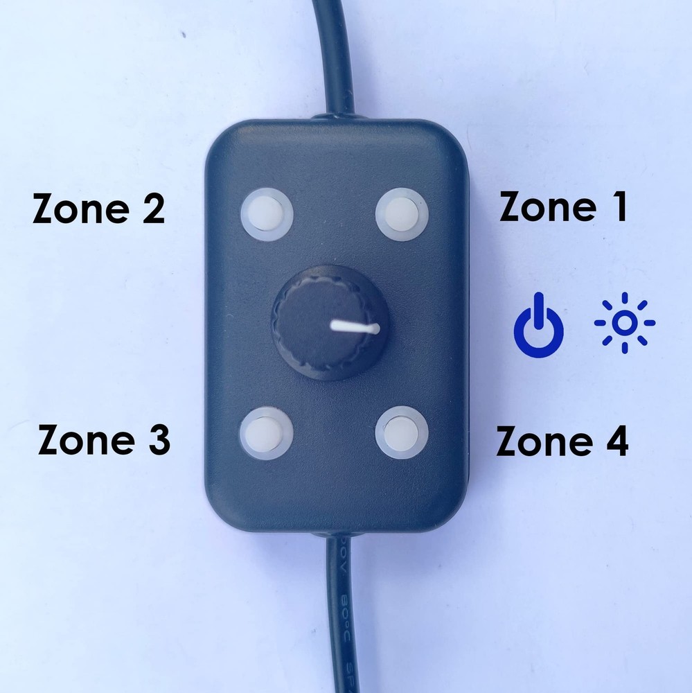 Microscope Light LED Ring Illuminator, USB 144 LEDs with 4 Lighting Zone Adju...