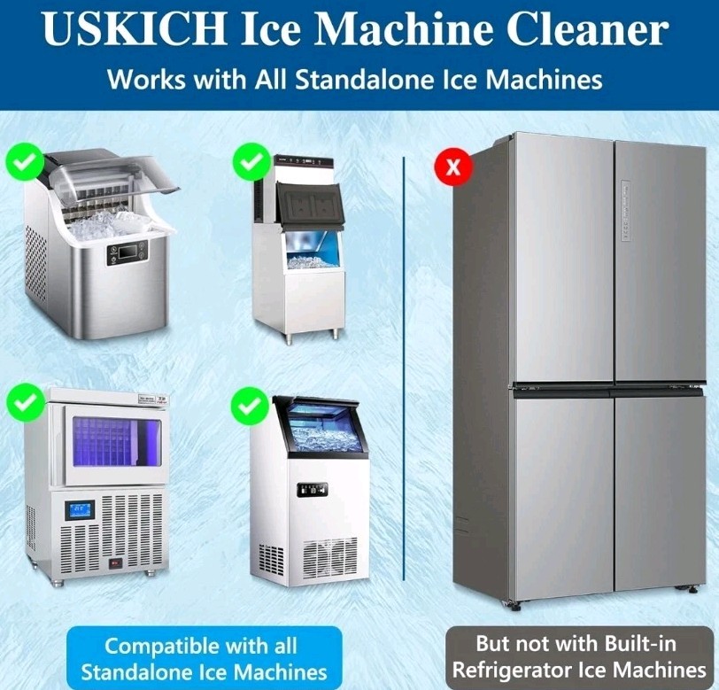 Ice Machine Cleaner Descaler Tablets-36Pack Ice Maker Cleaner Compatible with...
