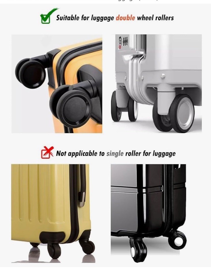 FABWAY 14 PCS Luggage Wheel Covers