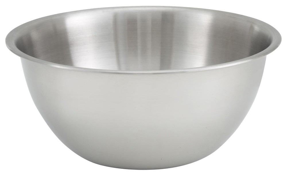 5 Quart Heavy-Duty Stainless Steel Mixing Bowl, Deep