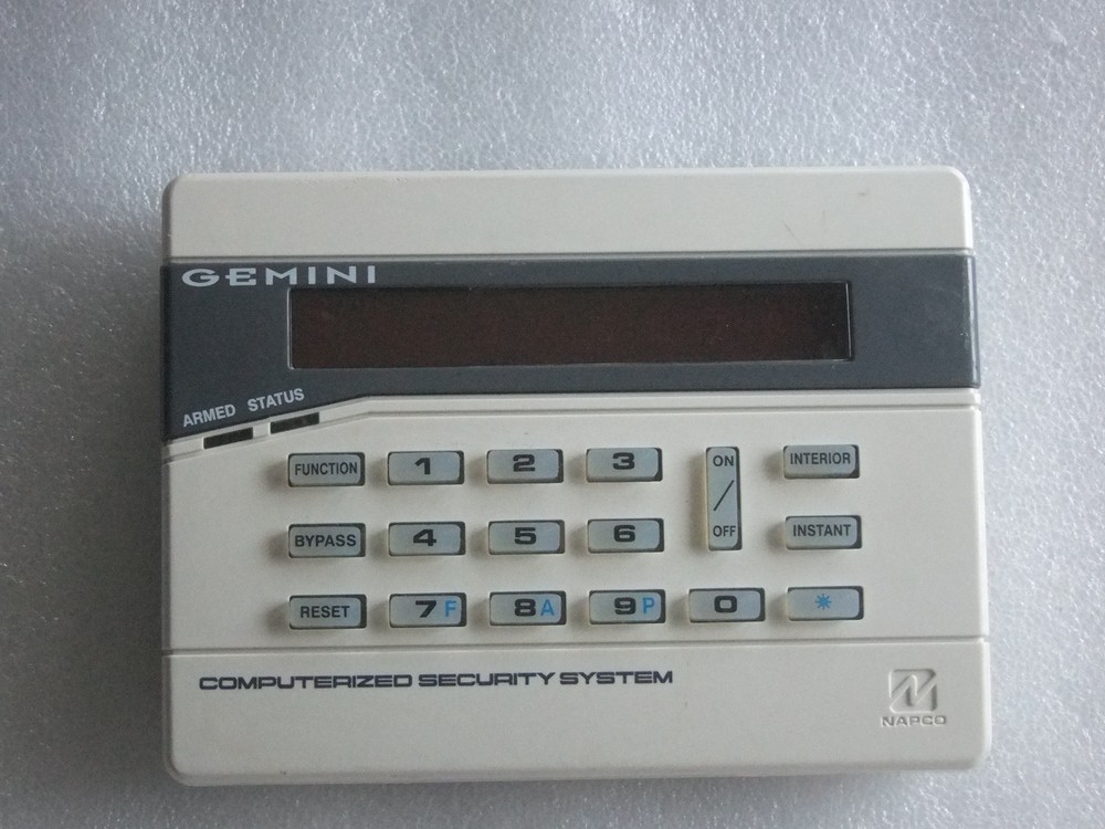 Napco Gemini GEM-RP8 Security System Keypad
