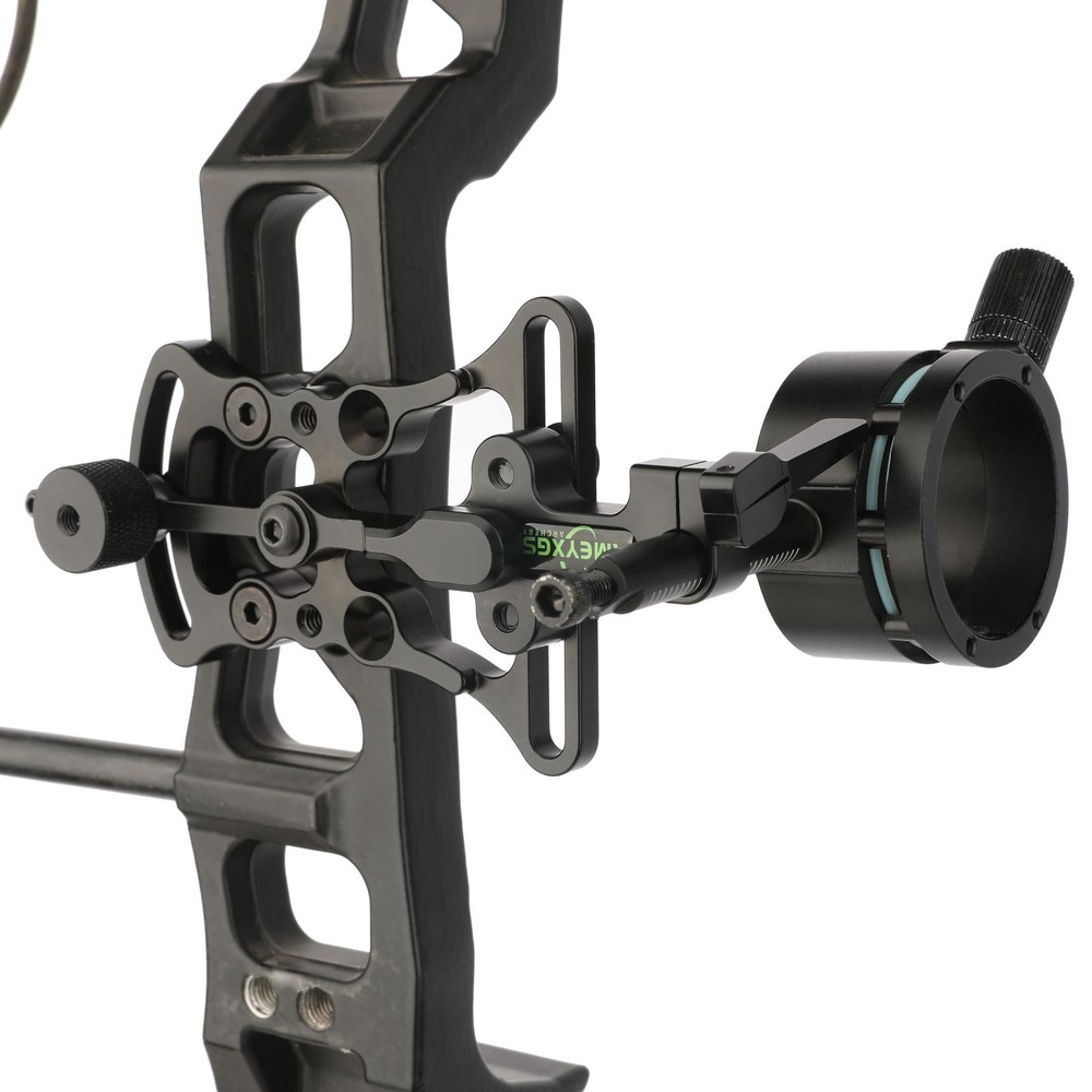 Archery Bow Sight Compound Single1 Pin 0.019" Adjustable Hunting Shooting Target