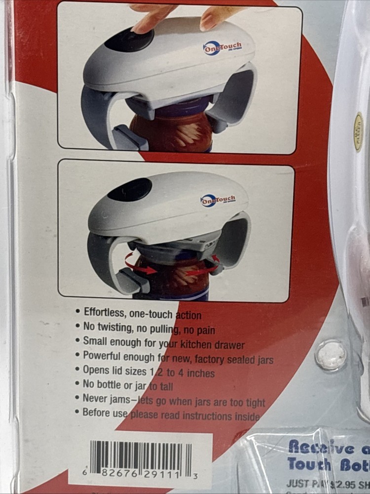As Seen on T.V. One Touch Automatic Jar Opener.