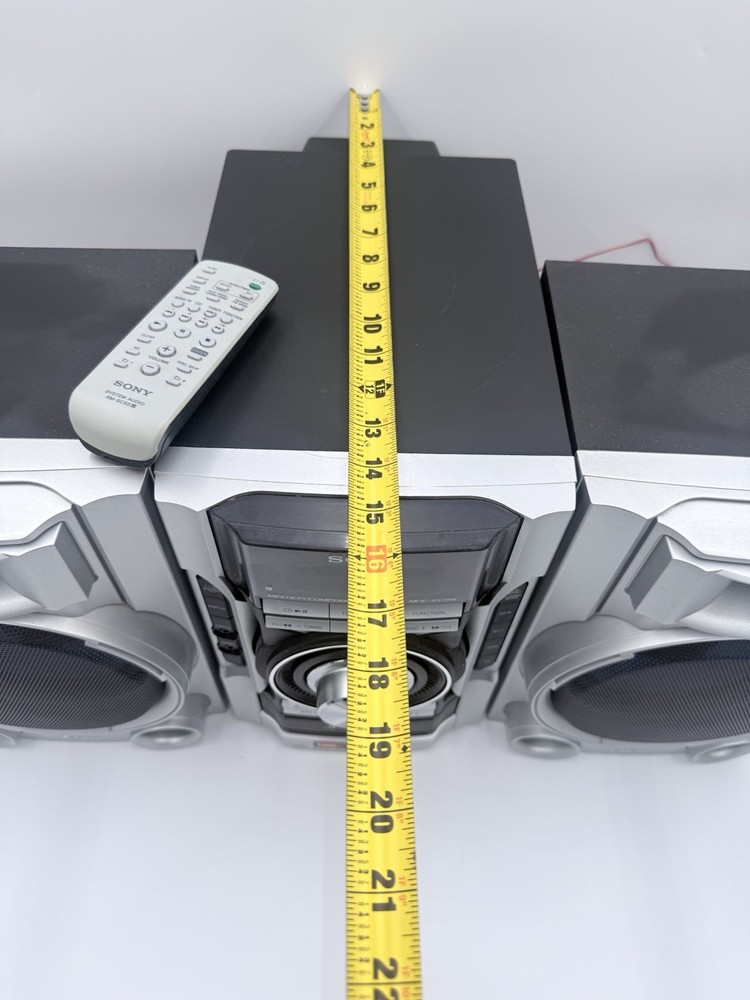 Sony MHC-EC55 | Mini HiFi Component System | 3-Disc CD Changer | AM/FM w Remote