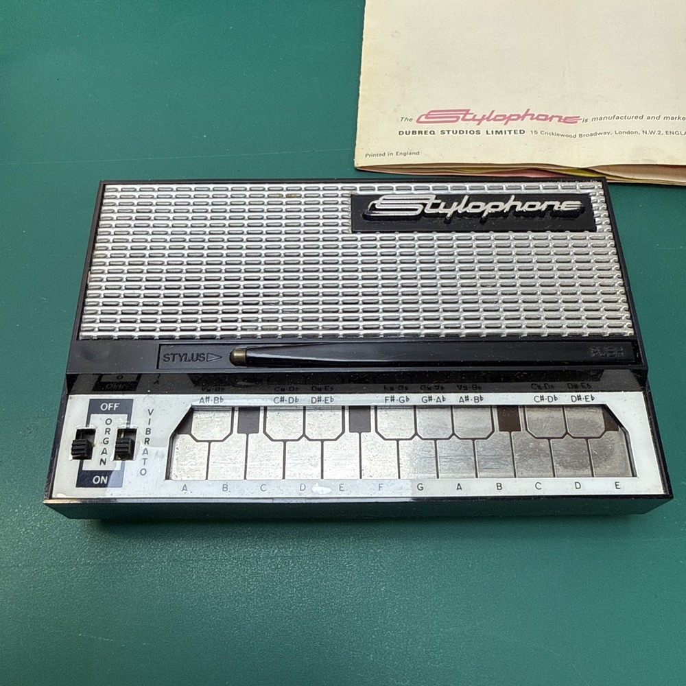 STYLOPHONE AS USED BY BOWIE/SPACE ODDITY BOXED