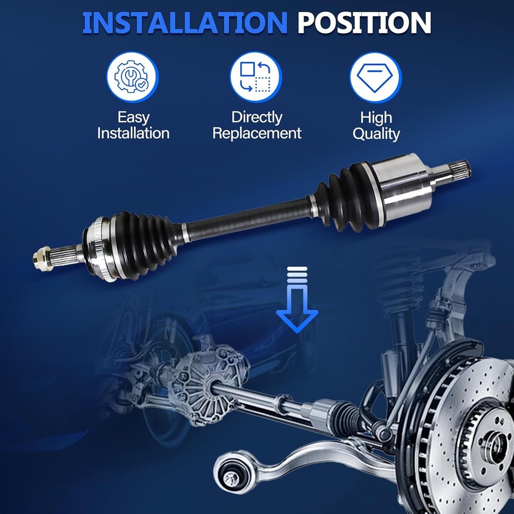 CV Axle Front Passenger Driver for Dodge Caliber Jeep